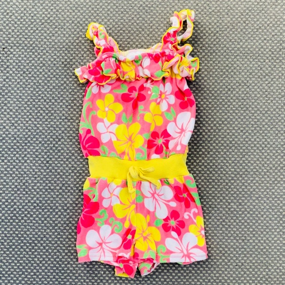 Toddler Girl Romper/Swimsuit Coverup - Picture 1 of 4